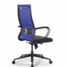 Кресло Sit 10 B2-163K - T+Extra /Km00/Wm12/K3bL(M09.B11.G19.W02), васильковый-черный