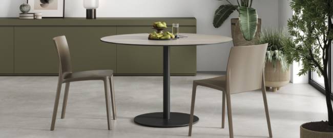 Столешница круглая Solid Compact Ø890 рустика Ø890х12 мм Столешница круглая Solid Compact Ø890 рустика Ø890х12 мм