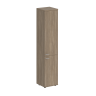 SG.812.OD.OD.OD.R / Шкаф высокий 400х400х1955, з.ст ЛДСП, правый / корпус: дуб темный;  фасады: дуб темный