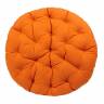 Матрац для кресла Папасан/Papasan (23/01) ткань, оранжевый, с 23, 125х125х15см оранжевый ткань
