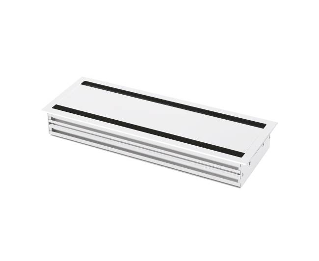 CB234.500W Заглушка кабель-канала Белый