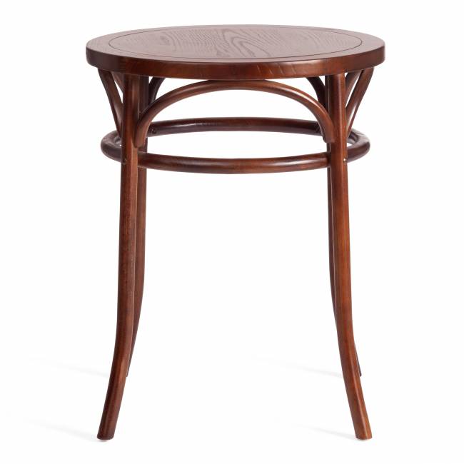 Стол Тонет/Thonet (мод.T9151) дерево вяз, 60х75см, темный орех №5 Темный Орех (№5) дерево вяз Стол Тонет/Thonet (мод.T9151) дерево вяз, 60х75см, темный орех №5 Темный Орех (№5) дерево вяз