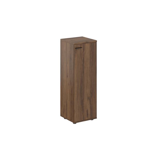 SG.814.DM.DM.R / Шкаф средний 400х400х1200, 1 дв., з.ст ЛДСП, правый / корпус: дуб модена; фасады: дуб модена