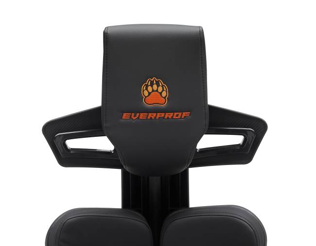 Геймерское кресло Everprof Serval (Сервал) X Экокожа Черный