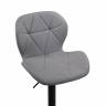 Барный стул Trio light gray / black