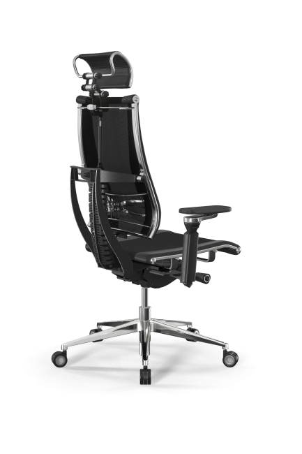 Кресло Y 4DF B2-14D - YM93+Infinity /Kc09/Nc09/D15P/H2cL-3D(M26.B35.G25.W04), черный