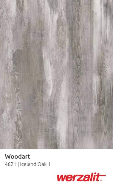 Столешница круглая Werzalit Woodart исландский дуб 1 Ø700х18 мм