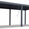 Пергола биоклиматическая для террасы 3х6 м Astrol Pergola темно-серый 3000х6000х2400 мм Пергола биоклиматическая для террасы 3х6 м Astrol Pergola темно-серый 3000х6000х2400 мм