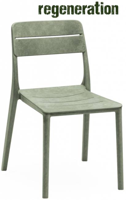 Стул пластиковый Cassia Bistrot кактус 495х505х815 мм Стул пластиковый Cassia Bistrot кактус 495х505х815 мм