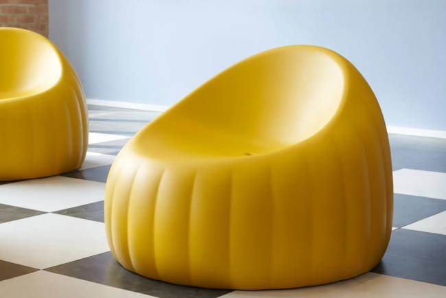 Кресло пластиковое мягкое Gelee Lounge Standard 960х960х640 мм Кресло пластиковое мягкое Gelee Lounge Standard 960х960х640 мм