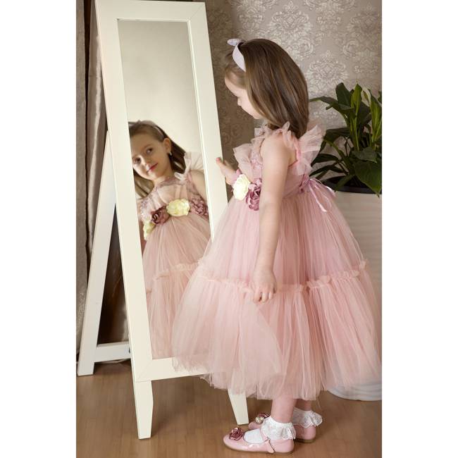 Зеркало напольное BeautyStyle 1 слоновая кость 130 см х 35 см Зеркало напольное BeautyStyle 1 слоновая кость 130 см х 35 см