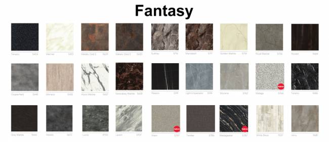 Столешница круглая Werzalit Fantasy копперфильд Ø600х18 мм Столешница круглая Werzalit Fantasy копперфильд Ø600х18 мм